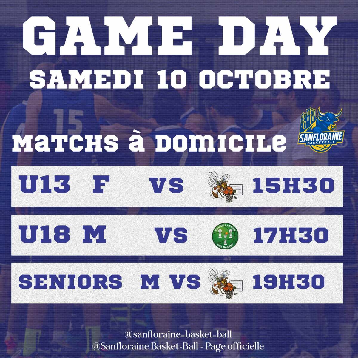Matchs Domicile