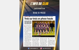 Montée en phase haute de nos Seniors