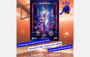 Challenge Benjamin(e)s du club